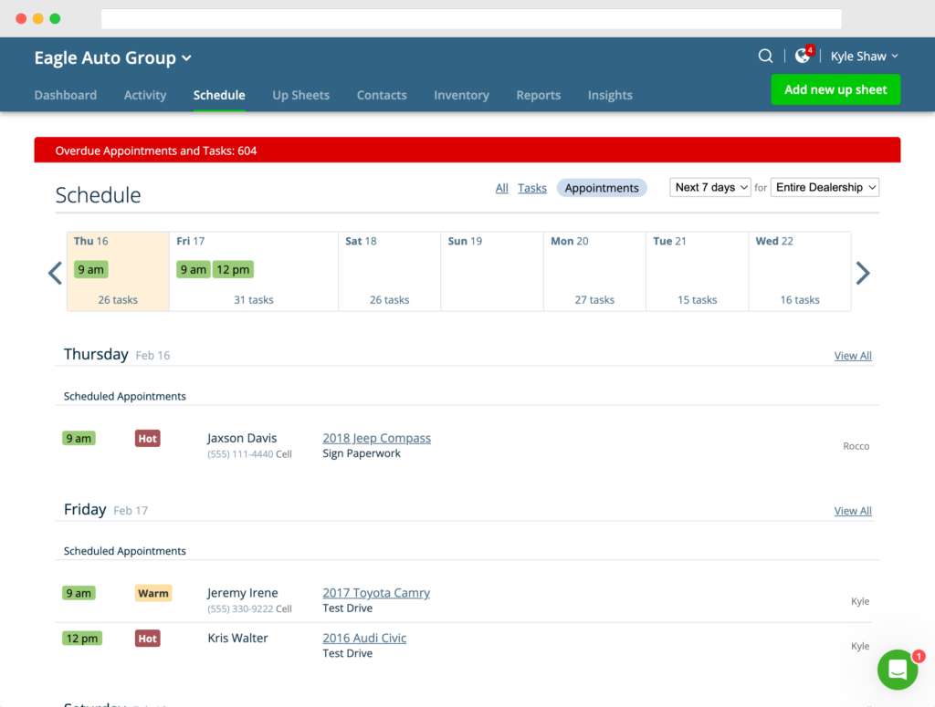 Feature Details: Follow Up 1 AutoRaptor Follow-up