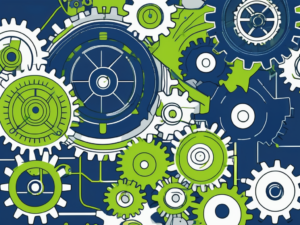 A well-oiled machine with different gears and parts