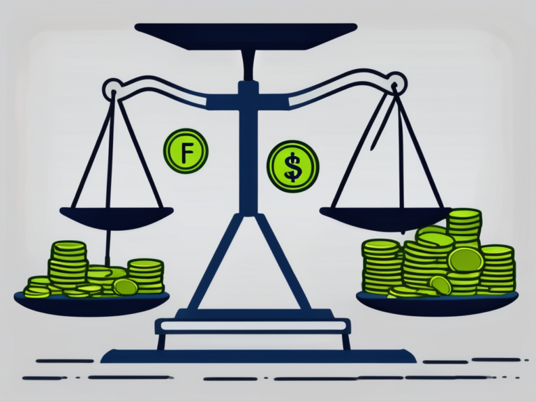 Is F&I Manager Training Worth the Investment? 11 A balance scale with stacks of coins on one side and a certificate or diploma on the other
