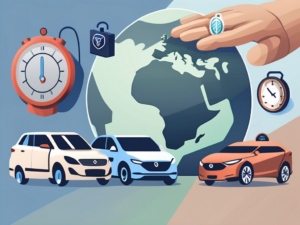 Seven different cars