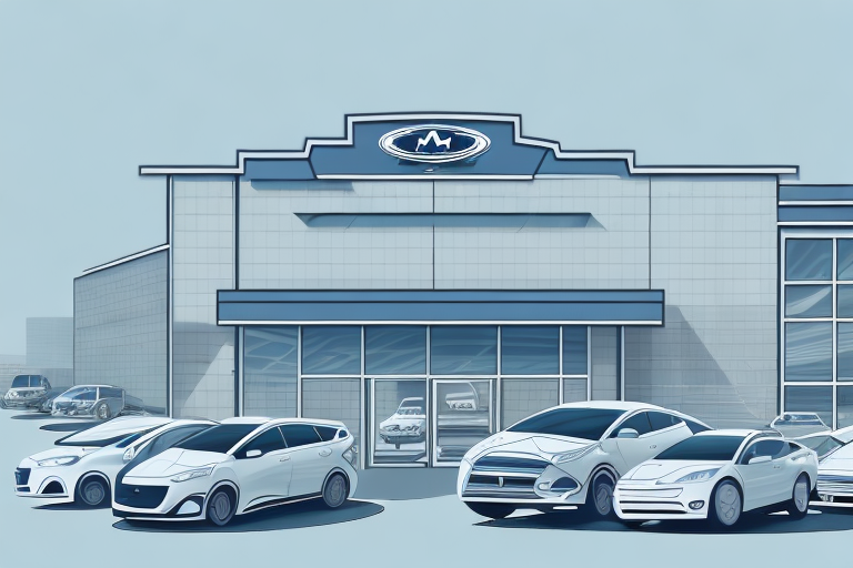 A car dealership